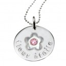 collier fleur &eacute;toile